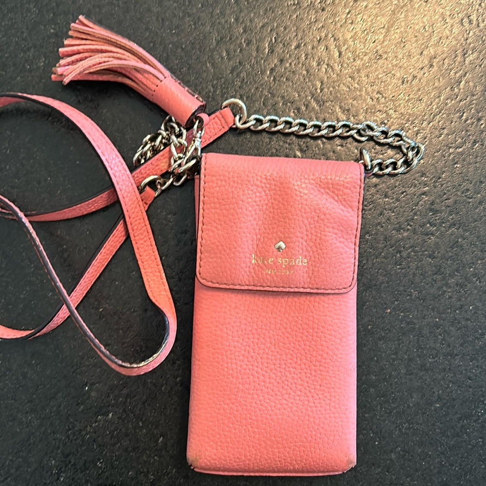Kate spade crossbody phone case and wallet in one!